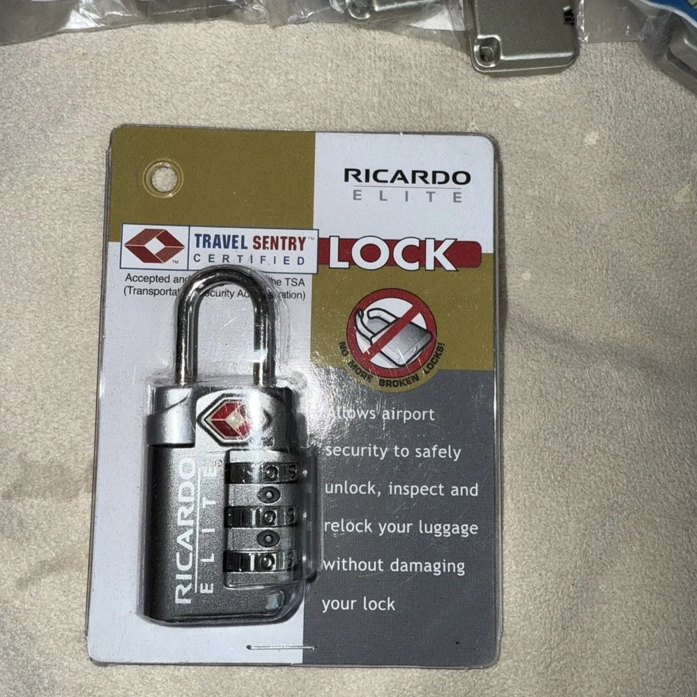 Ricardo EliteGear Travel Sentry dial Combination Lock TSA Accepted 4 Others 4471